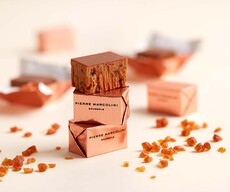 5 Petits Bonheurs-Schokoriegel Karamell-Praliné