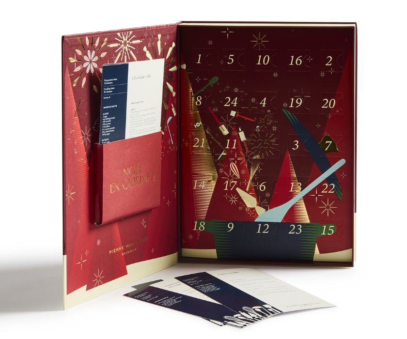 Adventskalender "weihnachten in der k&uuml;che" 