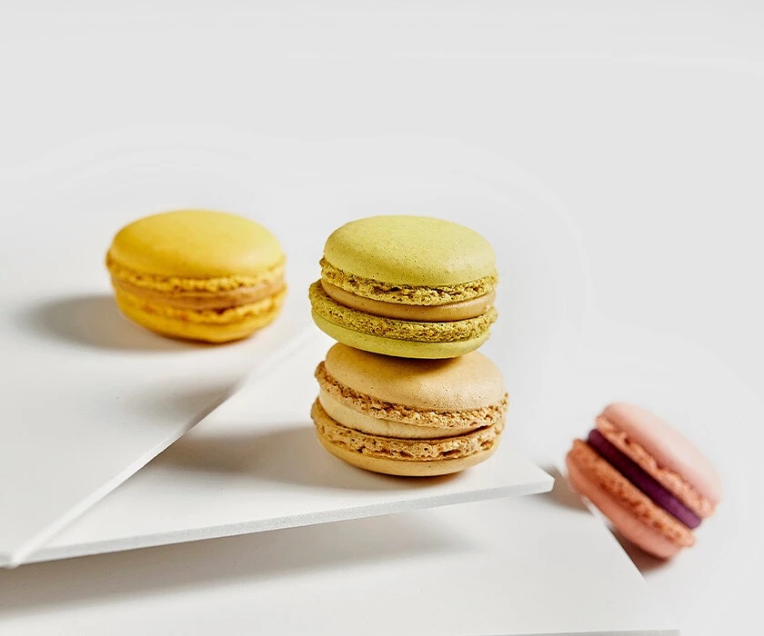 Box mit 12 macarons 