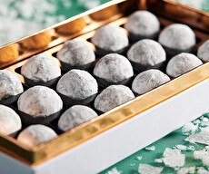 Plumier of Champagne Truffles