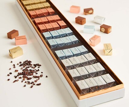 Plumier xl petits bonheurs chocolats pralin&eacute;s pierre marcolini