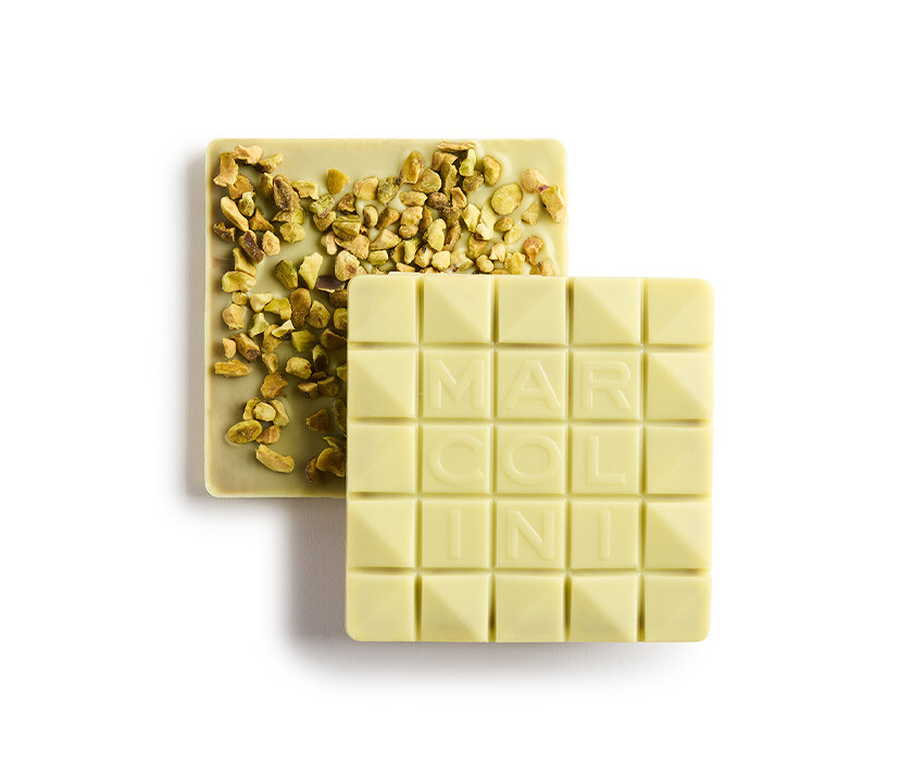 Tablette pralin&eacute; pistache  pierre marcolini