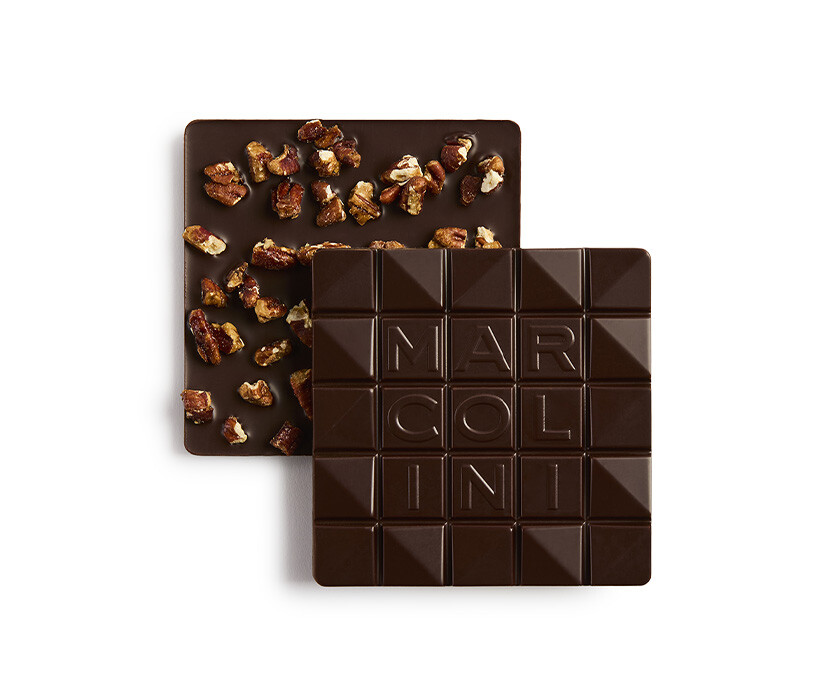 Tablette pralin&eacute; noix de p&eacute;can  pierre marcolini