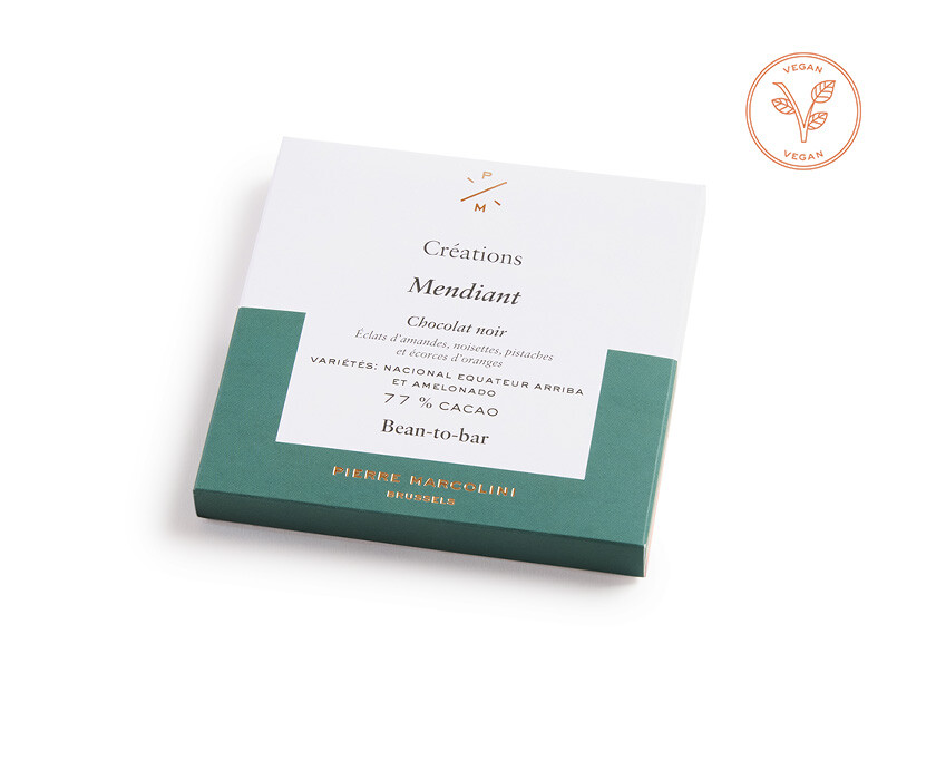 Tablette mendiant  pierre marcolini