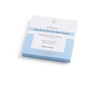 Tablette chocolat au lait sans sucres  Pierre Marcolini