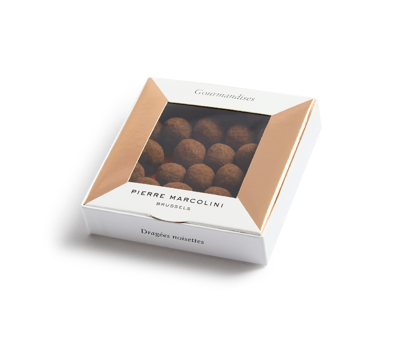 Drag&eacute;es noisettes  pierre marcolini