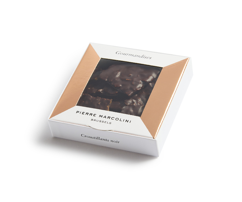 Croustillants noir  pierre marcolini