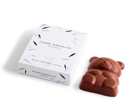Coffret panda au chocolat au lait  pierre marcolini