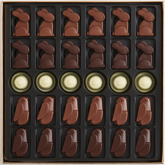 Maison Pierre Marcolini Pâques 2023 Malline Animaux Topshot MD copie 2