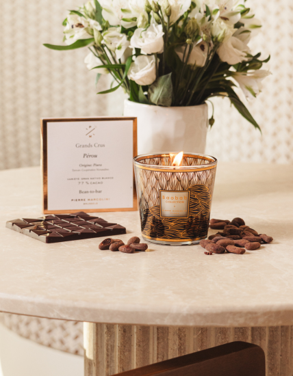 Travel candle trio - Pierre Marcolini, master chocolate maker