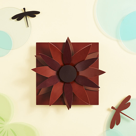 waterleliebloem in chocolade