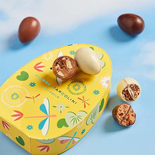 praline chocolade eierdoos