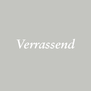 Verrassend