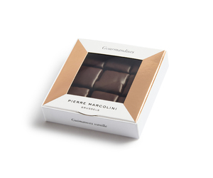 Vanillemarshmallow omhuld met chocolade