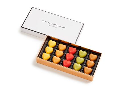 Chocolade Valentijnsdag collectie